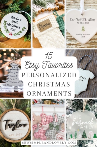 15 Etsy’s Favorite Personalized Christmas Ornaments