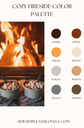 6 Cozy Fireside Color Palettes to Warm Up Your Winter Designs