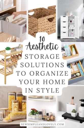 10 Aesthetic Storage Solutions on Amazon to Organize Your Home in Style